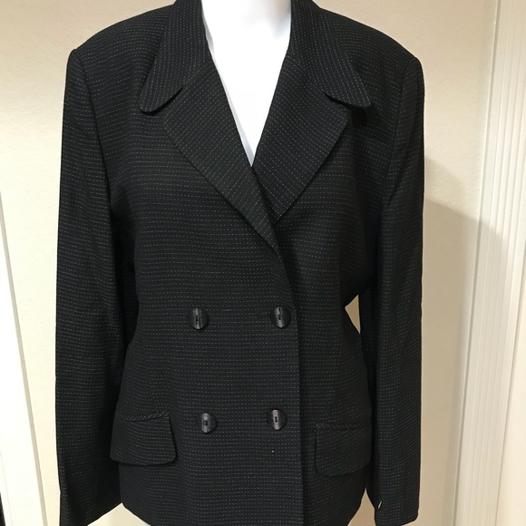🍒 Carole little professional black blazer coat 8 - Picture 2 of 5